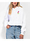 A.LAB Zaira Wizard White Crop Hoodie - Thumbnail image 2 of 3