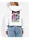 A.LAB Zaira Wizard White Crop Hoodie - Thumbnail image 1 of 3