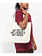 AIE My Vote Influences My Hood Natural Tote Bag - Thumbnail image 2 of 2