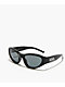 AIRE x Von Dutch Blackout Black & Smoke Mono Sunglasses - Thumbnail image 1 of 2