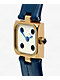 AURA Dice Gold & Navy Analog Watch - Thumbnail image 8 of 10