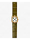 AURA Dice Gold & Olive Analog Watch - Thumbnail image 6 of 10