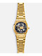 AURA Skeleton 002 Gold Analog Watch - Thumbnail image 3 of 7