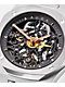 AURA Skeleton 002 Silver Analog Watch - Thumbnail image 3 of 3