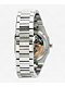 AURA Skeleton 002 Steel & Crystal Analog Watch - Thumbnail image 2 of 3