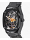 AURA Skeleton Black Analog Watch - Thumbnail image 4 of 9