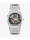 AURA Skeleton Steel Analog Watch - Thumbnail image 1 of 11