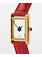 AURA Tank Ace Red & Gold Analog Watch - Thumbnail image 8 of 8