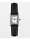 AURA Tank Steel Black & Silver Analog Watch - Thumbnail image 1 of 8