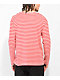 Above The Norm Logo Red & White Stripe Long Sleeve T-Shirt - Thumbnail image 2 of 5