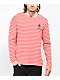 Above The Norm Logo Red & White Stripe Long Sleeve T-Shirt - Thumbnail image 1 of 5