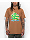 Above The Norm Splatter Brown T-Shirt - Thumbnail image 1 of 2