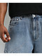 Adam Bomb Big Bomb Light Blue Wash Denim Shorts - Thumbnail image 3 of 5
