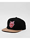 Adam Bomb Bubble Stamp Black Snapback Hat - Thumbnail image 1 of 2
