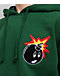 Adam Bomb Chenille Patch Green Hoodie - Thumbnail image 3 of 4