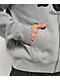 Adam Bomb Mascot Chenille Grey Zip Hoodie - Thumbnail image 4 of 7