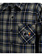Adam Bomb Riverside Grey & Blue Flannel Shirt - Thumbnail image 3 of 3