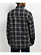 Adam Bomb Riverside Grey & Blue Flannel Shirt - Thumbnail image 2 of 3