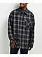 Adam Bomb Riverside Grey & Blue Flannel Shirt - Thumbnail image 1 of 3