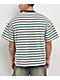 Adam Bomb Signage Striped White T-Shirt - Thumbnail image 2 of 3