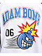 Adam Bomb Speed Bomb White & Black Long Sleeve Raglan T-Shirt - Thumbnail image 3 of 4