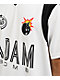 Adam Bomb Speed Bomb White & Black Long Sleeve Raglan T-Shirt - Thumbnail image 4 of 4
