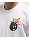 Adam Bomb Stained Glass White T-Shirt - Thumbnail image 3 of 3
