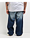 Adam Bomb Variety Patch Blue Wash Baggy Jeans - Thumbnail image 4 of 8