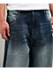 Adam Bomb Variety Patch Blue Wash Baggy Jeans - Thumbnail image 5 of 8