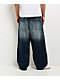 Adam Bomb Variety Patch Blue Wash Baggy Jeans - Thumbnail image 2 of 8