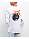 Adam Bomb White Long Sleeve T-Shirt - Thumbnail image 1 of 3