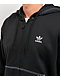 Adidas Originals Trefoil Essentials Black Zip Hoodie - Thumbnail image 3 of 4
