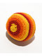 Adventure Imports Gecko pelota tejida de color naranja