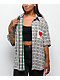 Aelfric Eden Crochet Heart Pocket Green Plaid Short Sleeve Button Up Shirt - Thumbnail image 2 of 4