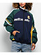 Aelfric Eden Vintage Blue & Green Colorblock Zip Jacket - Thumbnail image 1 of 6