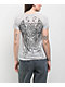 Afflicition Royale Foil Grey T-Shirt - Thumbnail image 2 of 4