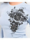 Afflicition Secret Garden Light Blue Wash Thermal Long Sleeve T-Shirt - Thumbnail image 3 of 3