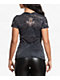 Affliction  Cosmic Inferno Black Burnout T-Shirt - Thumbnail image 2 of 2
