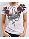 Affliction Amber Rose White Burnout T-Shirt - Thumbnail image 2 of 3