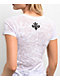 Affliction Amber Rose White Burnout T-Shirt - Thumbnail image 3 of 3