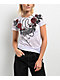 Affliction Amber Rose White Burnout T-Shirt - Thumbnail image 1 of 3