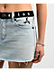 Affliction Angel Wings Blue Denim Cutoff Mini Skirt - Thumbnail image 6 of 6