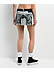 Affliction Angel Wings Blue Denim Cutoff Mini Skirt - Thumbnail image 1 of 6