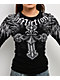 Affliction Angelo Black Thermal Long Sleeve T-Shirt - Thumbnail image 2 of 4