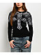 Affliction Angelo Black Thermal Long Sleeve T-Shirt - Thumbnail image 1 of 4