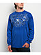Affliction Artifact Dark Blue Long Sleeve T-Shirt - Thumbnail image 1 of 3
