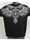 Affliction Ayala Black Thermal Long Sleeve T-Shirt - Thumbnail image 3 of 4