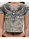 Affliction Ayala Camo Crop T-Shirt - Thumbnail image 2 of 2