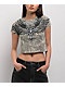 Affliction Ayala Camo Crop T-Shirt - Thumbnail image 1 of 2