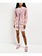 Affliction Ayala Peach Pink Rhinestone Sweat Shorts - Thumbnail image 7 of 10